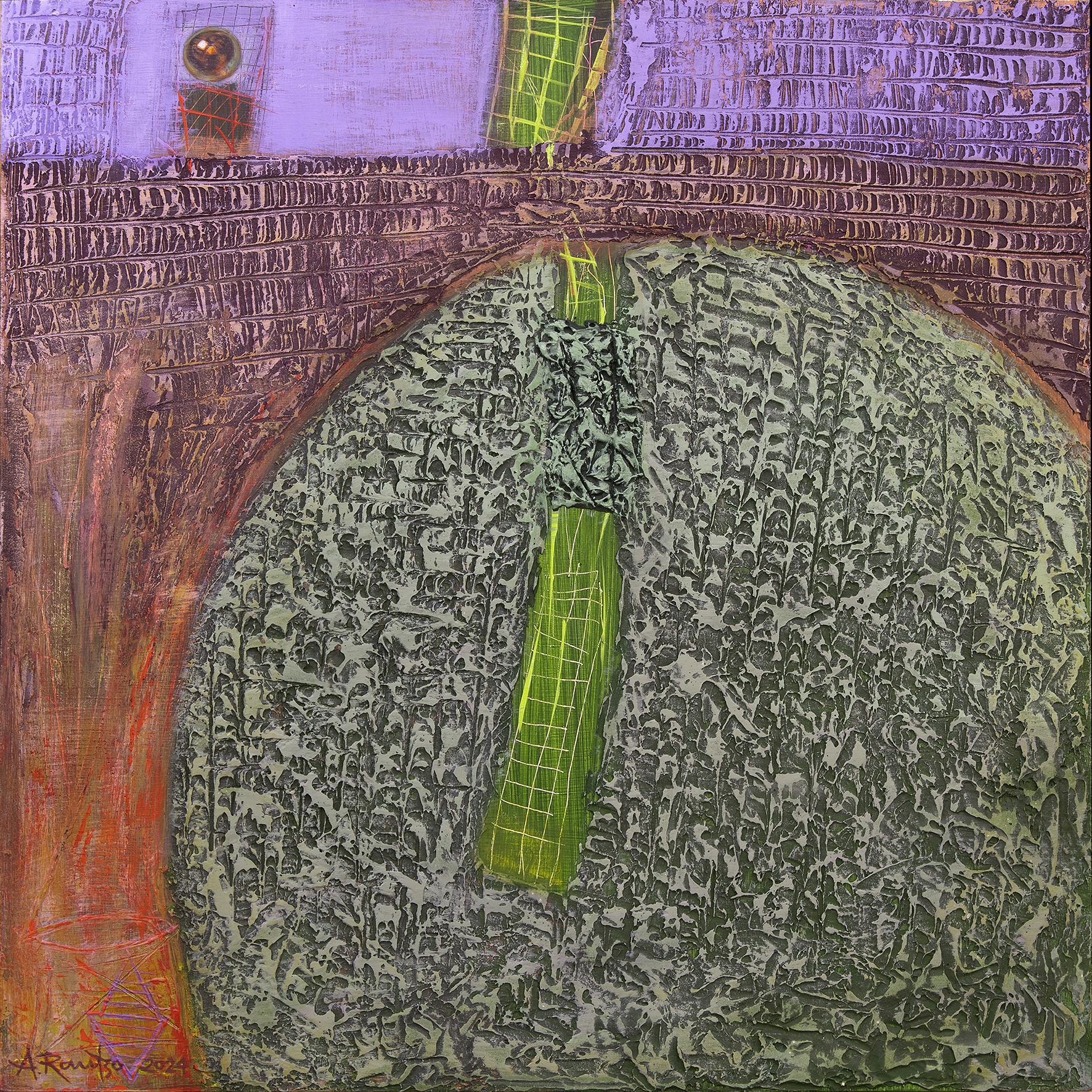 Metsa lugu 4 (2024)
60 x 60 cm