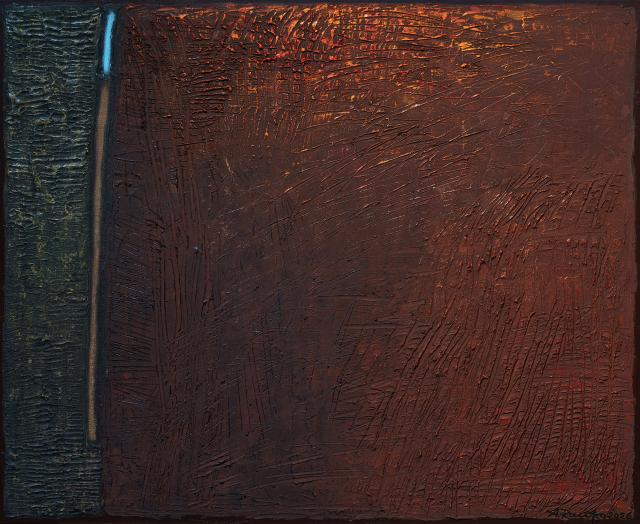 Kahe vahel 2 (akrüül, 2026)
77x63 cm