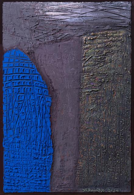 Öövalge (akrüül, 2026)
45x31 cm 