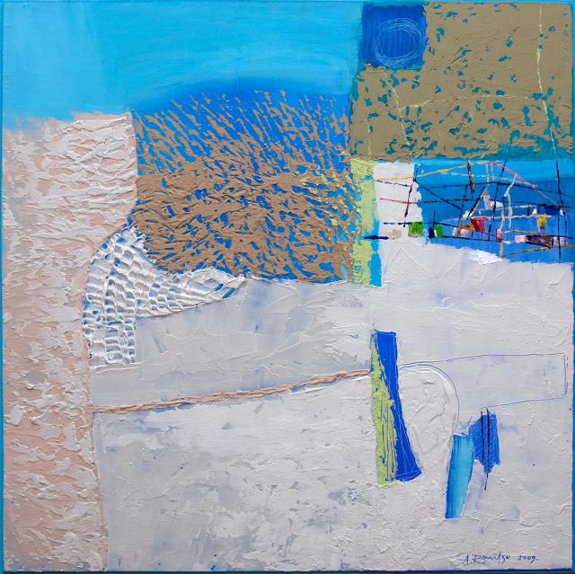 Ülelend (2009), 70x70 cm