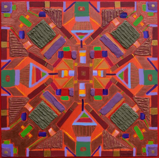 Mandala (2009), 49x49 cm